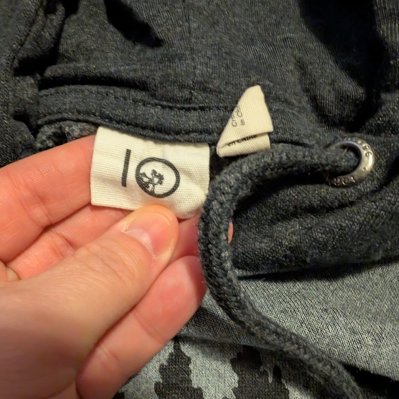 tentree Juniper Charcoal Hoodie, Men's Small - Picture 6 of 12